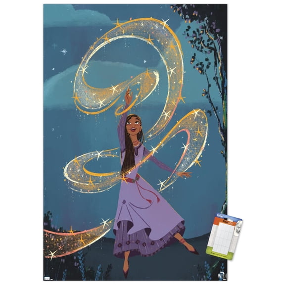 Disney Wish - Collage Poster 6 (Asha) Wall Poster, 22.375" x 34"