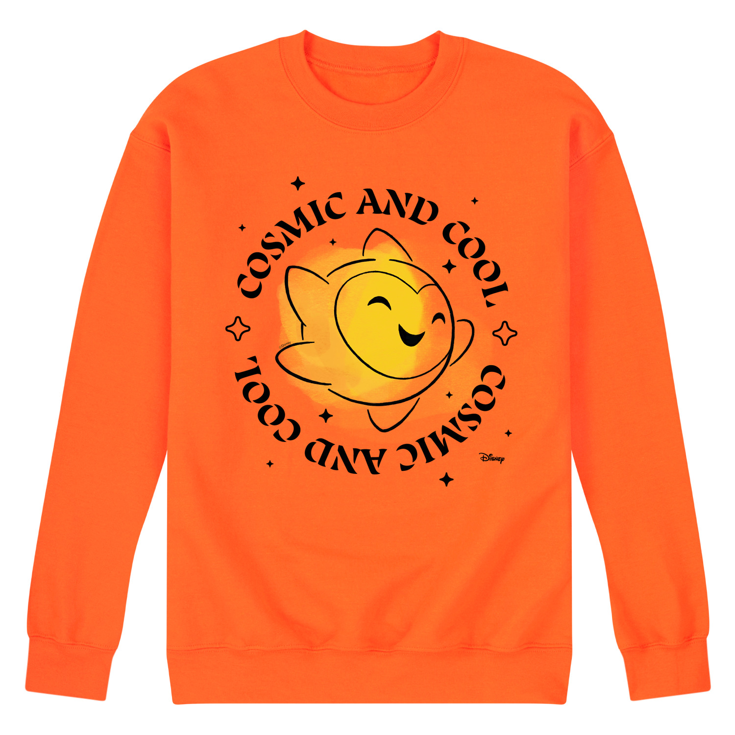 Disney Wish - Cosmic Cool Star - Men's Crew Neck Fleece Pullover ...