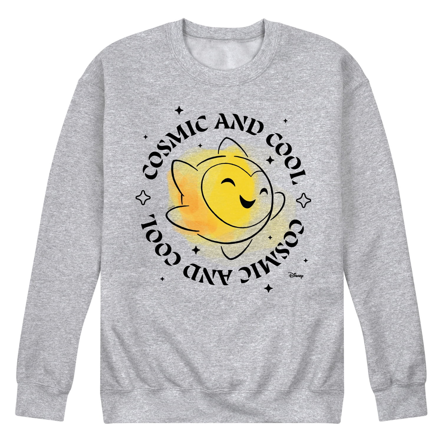 Disney Wish - Cosmic Cool Star - Men's Crew Neck Fleece Pullover ...