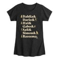 thumbnail image 1 of Disney Wish - Dahlia Dario Hal Gabo Safi Simon Bazeema - Toddler & Youth Girls Short Sleeve Graphic T-Shirt, 1 of 5