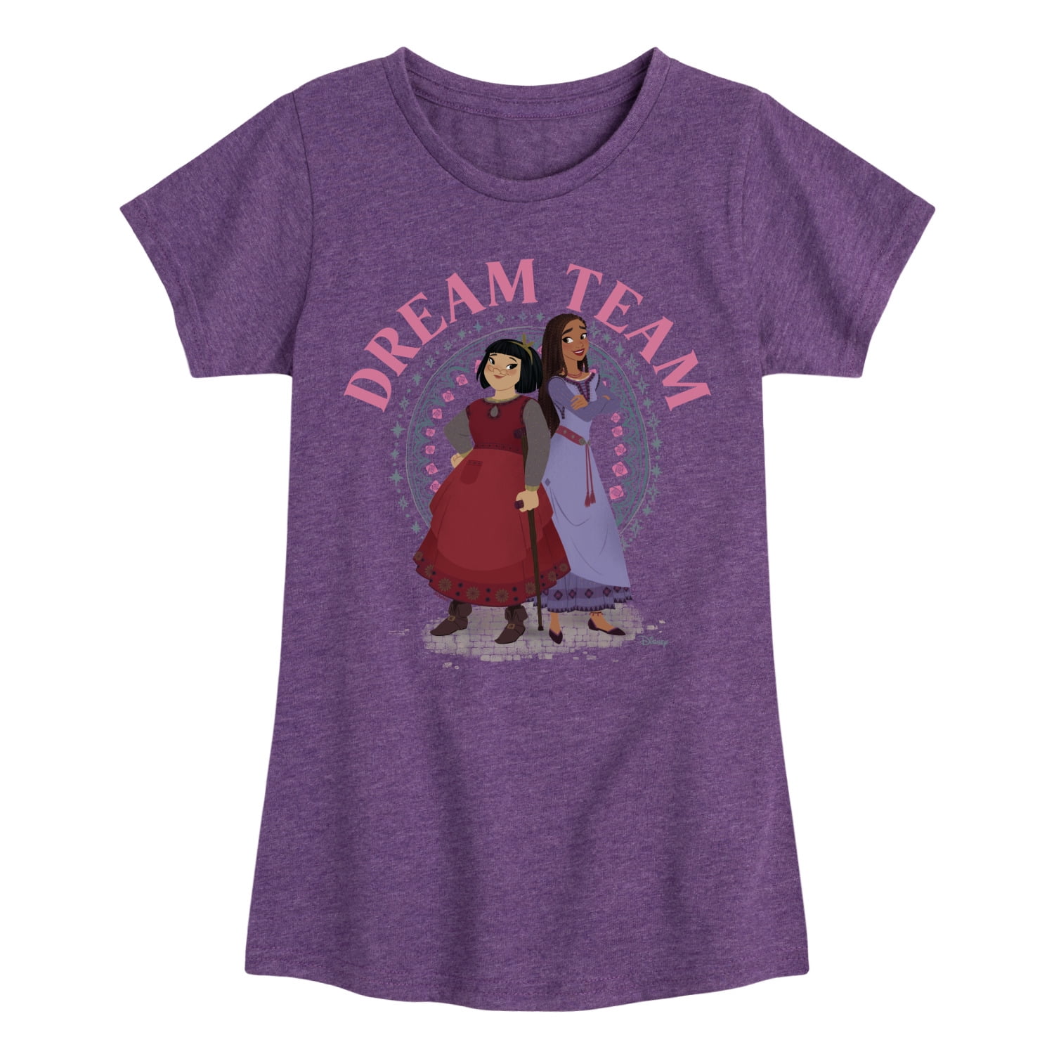 Disney Wish - Dream Team - Toddler & Youth Girls Short Sleeve Graphic T ...