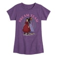 thumbnail image 1 of Disney Wish - Dream Team - Toddler & Youth Girls Short Sleeve Graphic T-Shirt, 1 of 5