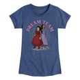 thumbnail image 1 of Disney Wish - Dream Team - Toddler & Youth Girls Short Sleeve Graphic T-Shirt, 1 of 5