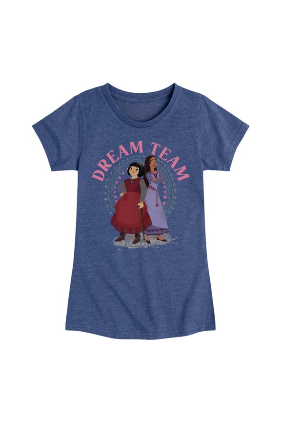 Wish - Dream Team - Toddler & Youth Girls Short Sleeve Graphic T-Shirt