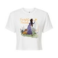 thumbnail image 1 of Disney Wish - Fairytale Friends - Juniors Cropped Cotton Blend T-Shirt, 1 of 5