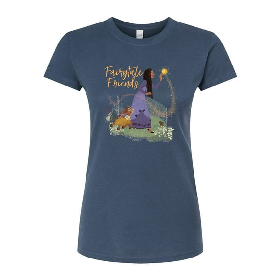 Disney Wish - Fairytale Friends - Juniors Fitted Graphic T-Shirt