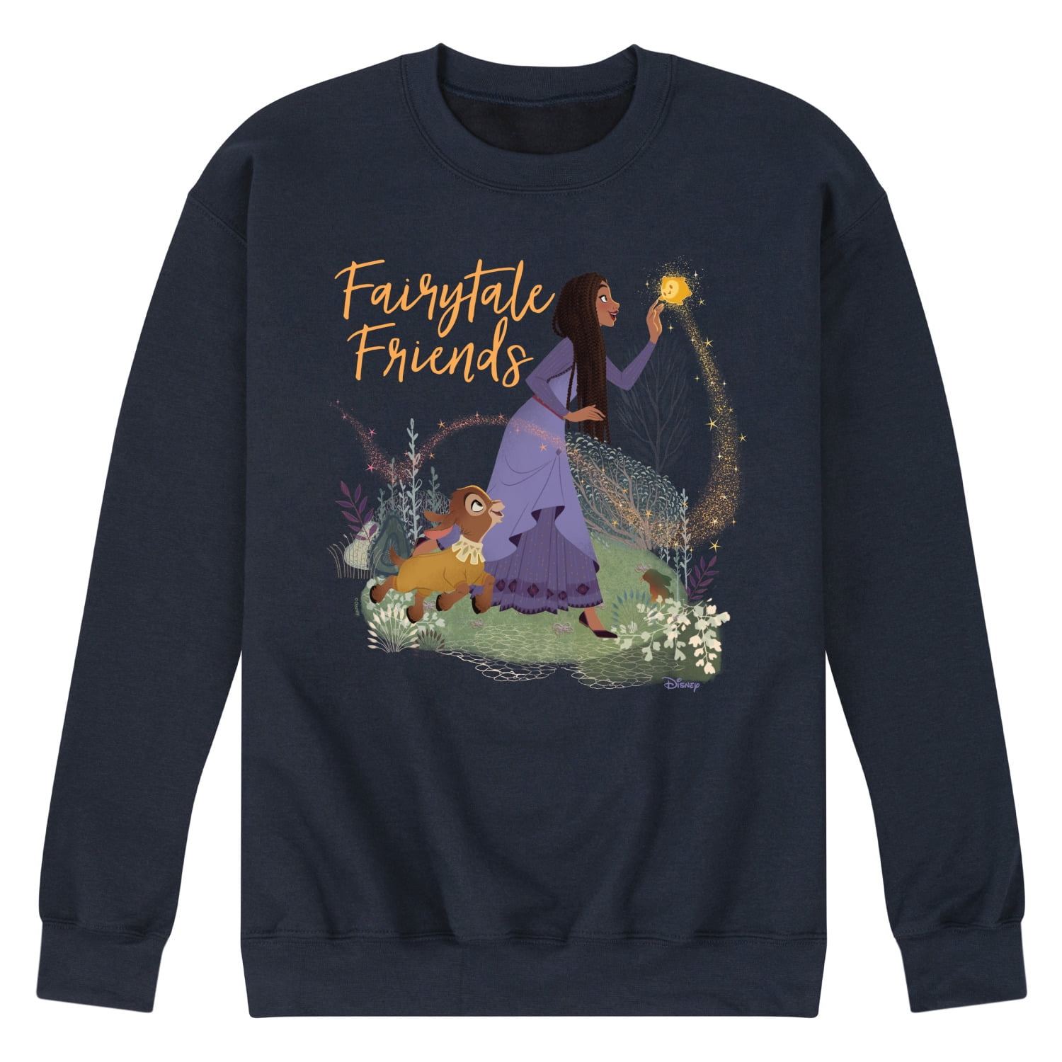 Disney Wish - Fairytale Friends - Men's Crew Neck Fleece Pullover ...
