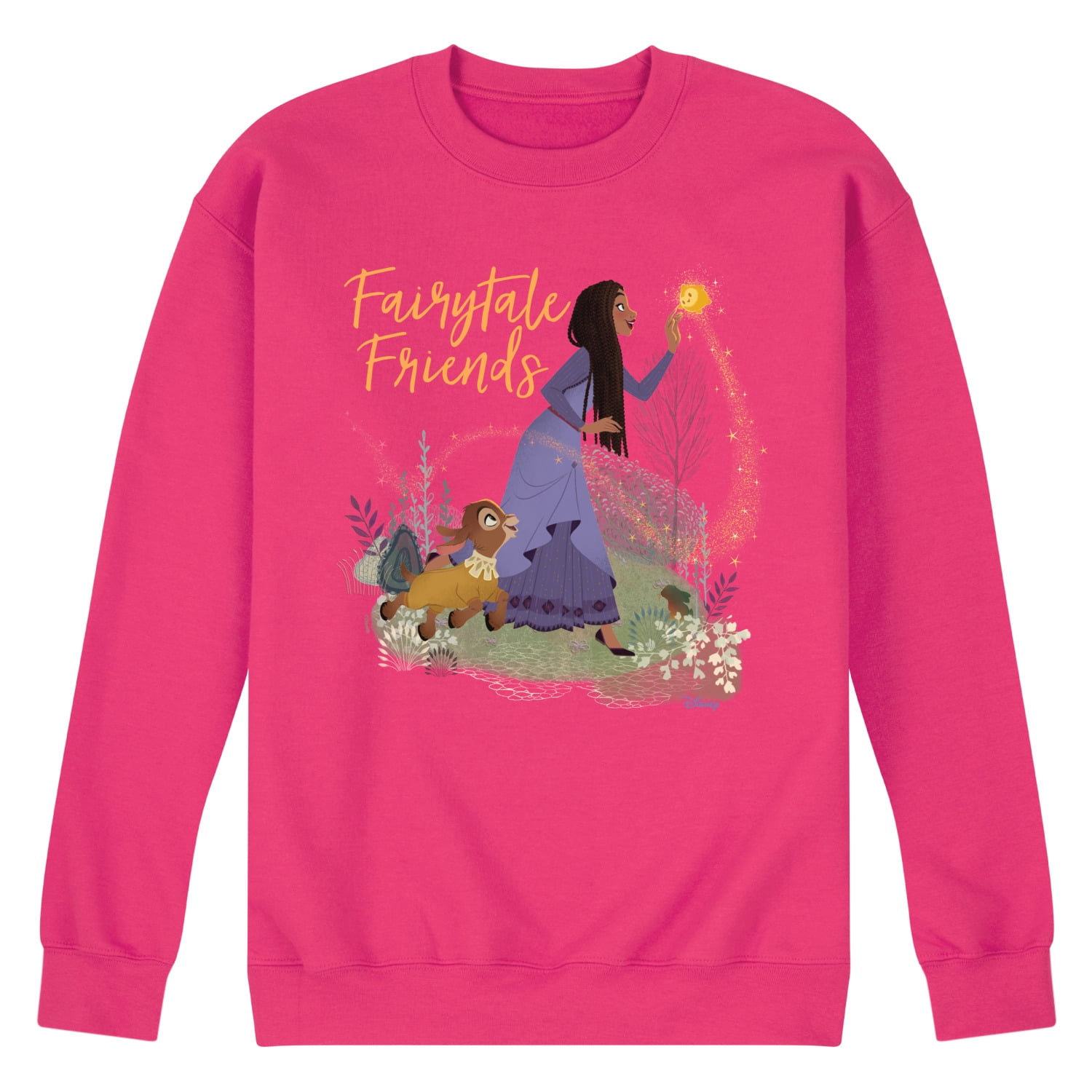 Disney Wish - Fairytale Friends - Men's Crew Neck Fleece Pullover ...