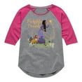 thumbnail image 1 of Disney Wish - Fairytale Friends - Toddler & Youth Girls Raglan Graphic T-Shirt, 1 of 5