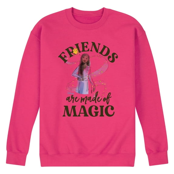 Disney Wish - Friends Are Made Of Magic - Men's Crew Neck Fleece Pullover