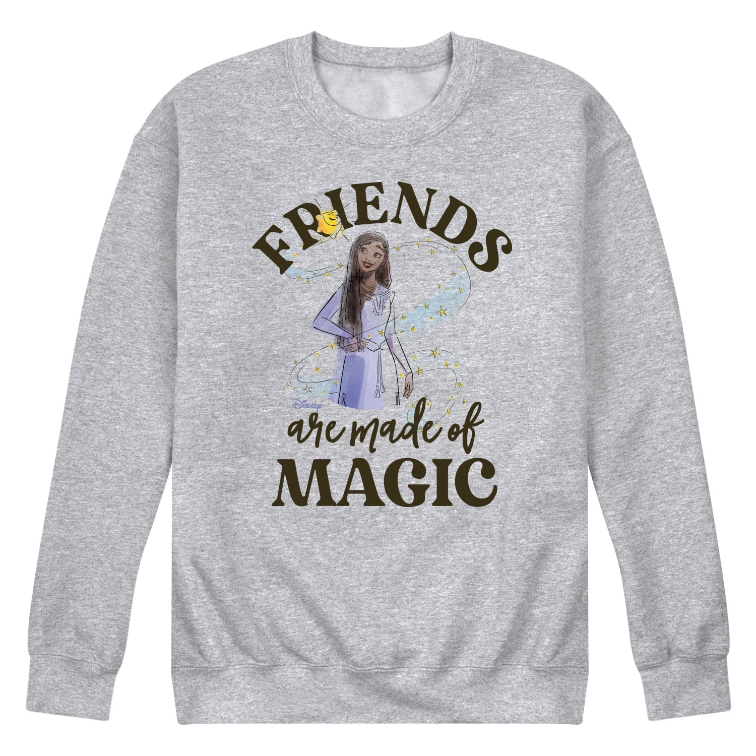 Disney Wish - Friends Are Made Of Magic - Men's Crew Neck Fleece ...