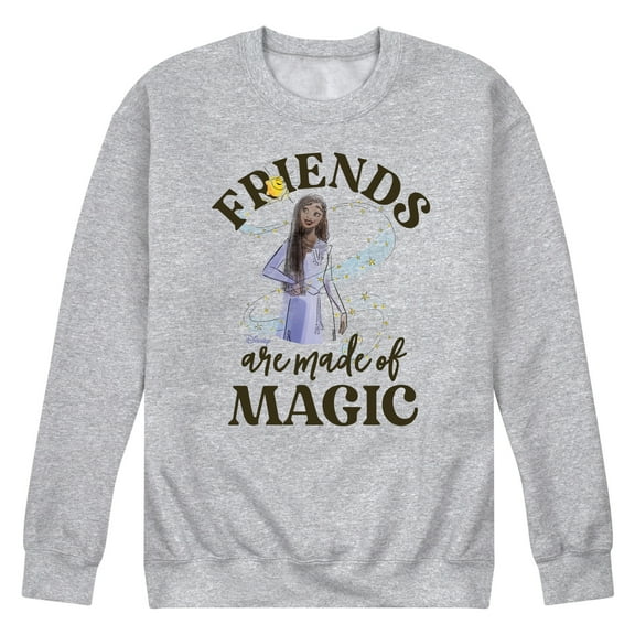Disney Wish - Friends Are Made Of Magic - Men's Crew Neck Fleece Pullover