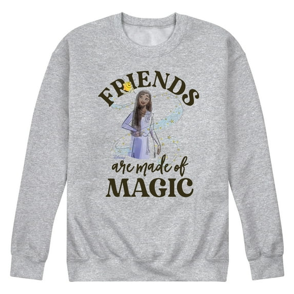 Disney Wish - Friends Are Made Of Magic - Men's Crew Neck Fleece Pullover