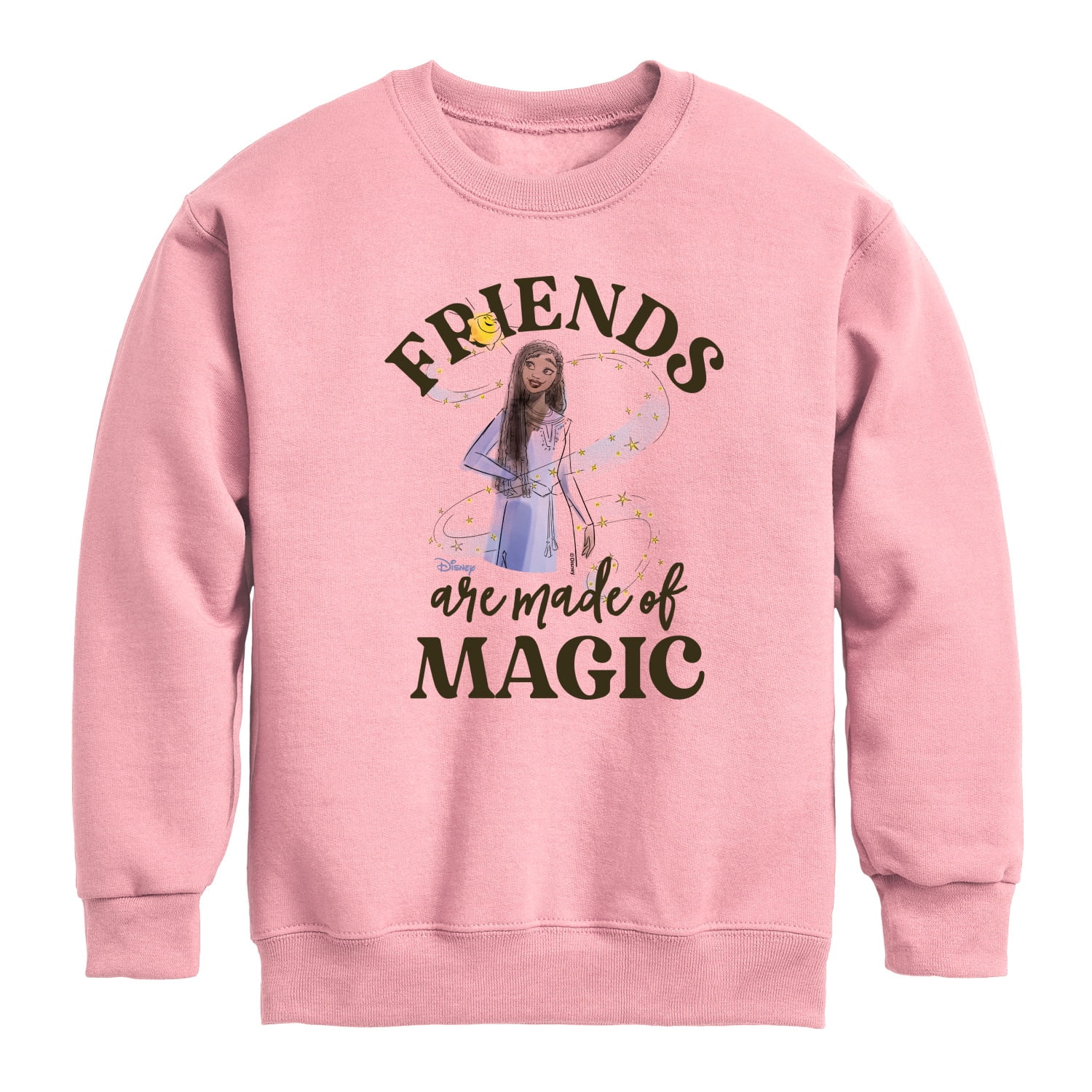 Disney Wish - Friends Are Made Of Magic - Toddler & Youth Crewneck ...