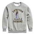 thumbnail image 1 of Disney Wish - Friends Are Made Of Magic - Toddler & Youth Crewneck Fleece Sweatshirt, 1 of 5