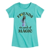 Disney Wish - Friends Are Made Of Magic - Toddler & Youth Girls Short Sleeve Graphic T-Shirt