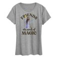 thumbnail image 1 of Disney Wish - Friends Are Made Of Magic - Women's Short Sleeve Graphic T-Shirt, 1 of 5