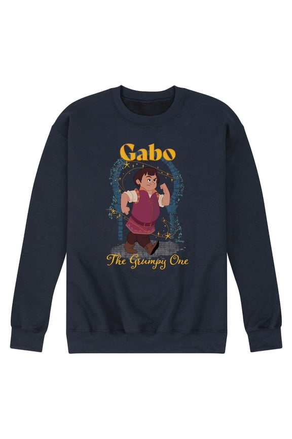 Wish - Gabo The Grumpy One - Men's Crew Neck Fleece Pullover