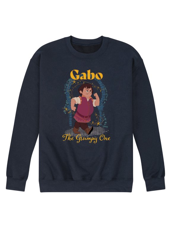 Wish - Gabo The Grumpy One - Men's Crew Neck Fleece Pullover