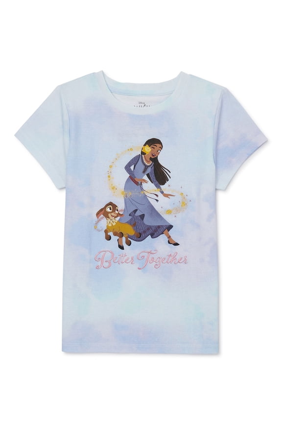 Better Together Girls Graphic Tee with Short Sleeves, Size XS-XL