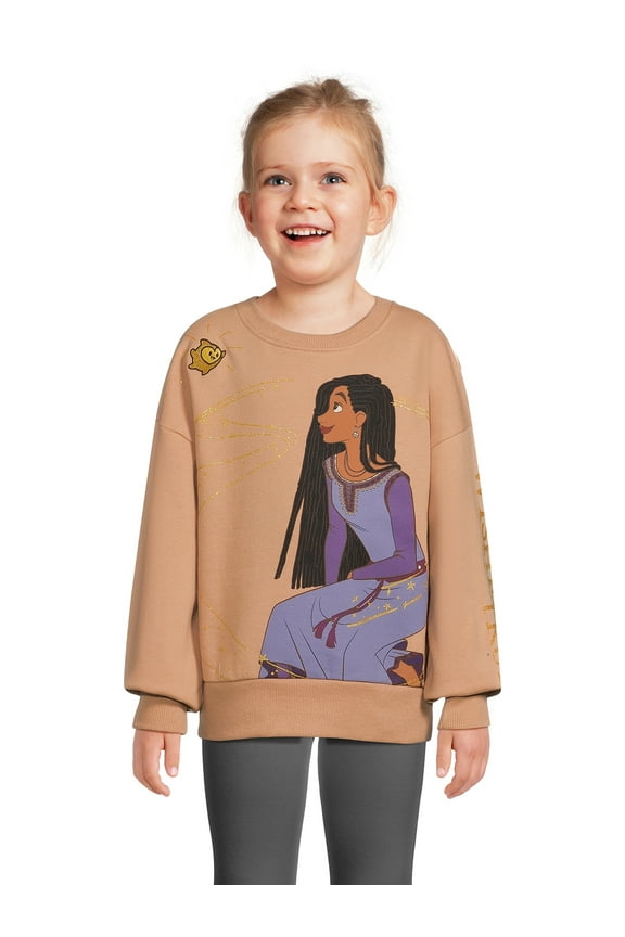 Wish Girls Longsleeve Sweatshirt, Sizes 4-16