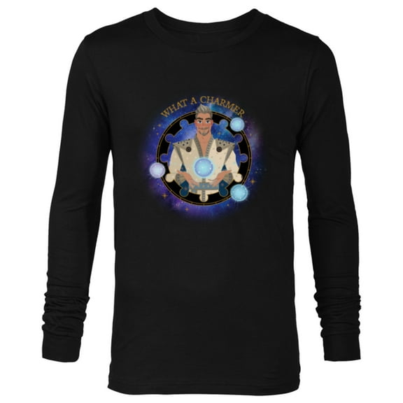 Disney Wish King Magnifico What a Charmer - Long Sleeve T-Shirt for Men - Customized-Black