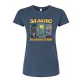 thumbnail image 1 of Disney Wish - Magic In Every Wish - Juniors Fitted Graphic T-Shirt, 1 of 5