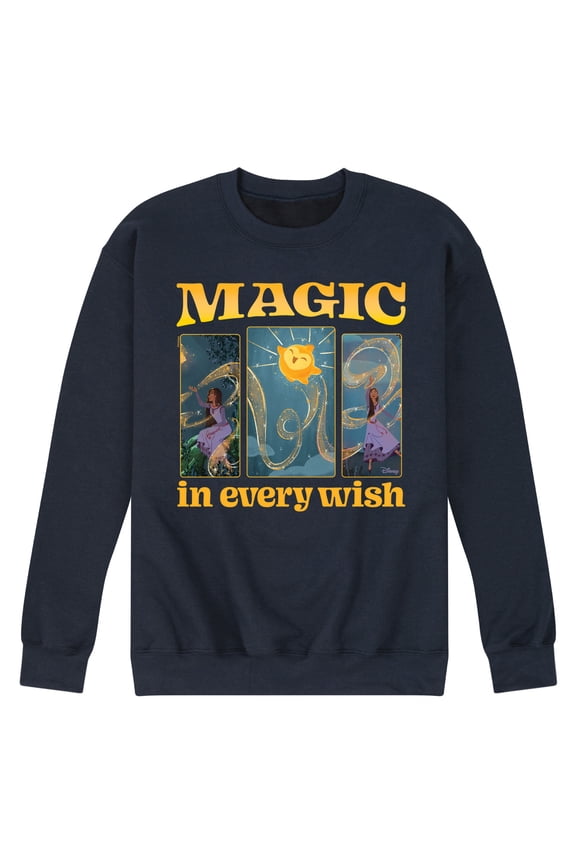 Wish - Magic In Every Wish - Men's Crew Neck Fleece Pullover