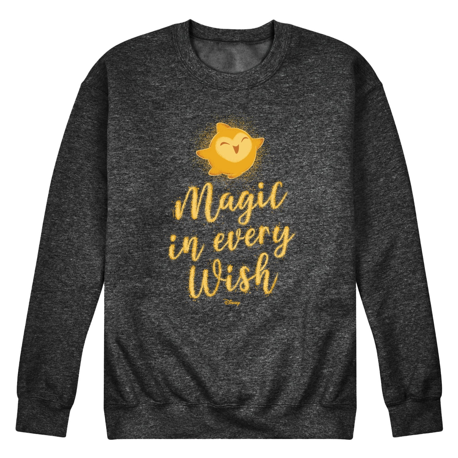 Disney Wish - Magic In Every Wish - Men's Crew Neck Fleece Pullover ...
