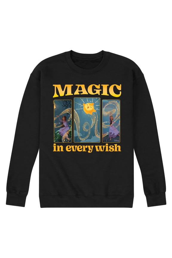 Wish - Magic In Every Wish - Men's Crew Neck Fleece Pullover