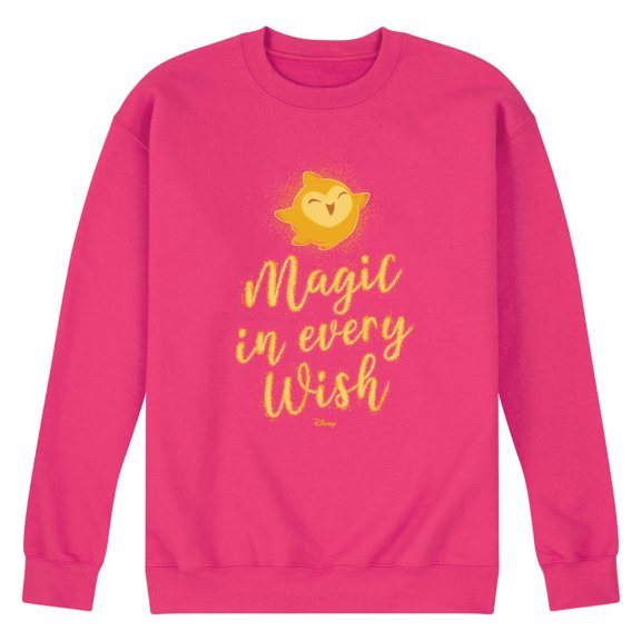 Disney Wish - Magic In Every Wish - Men's Crew Neck Fleece Pullover