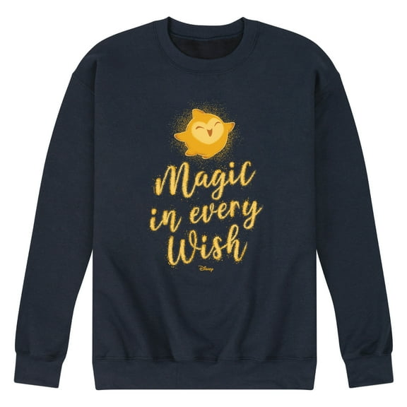 Disney Wish - Magic In Every Wish - Men's Crew Neck Fleece Pullover
