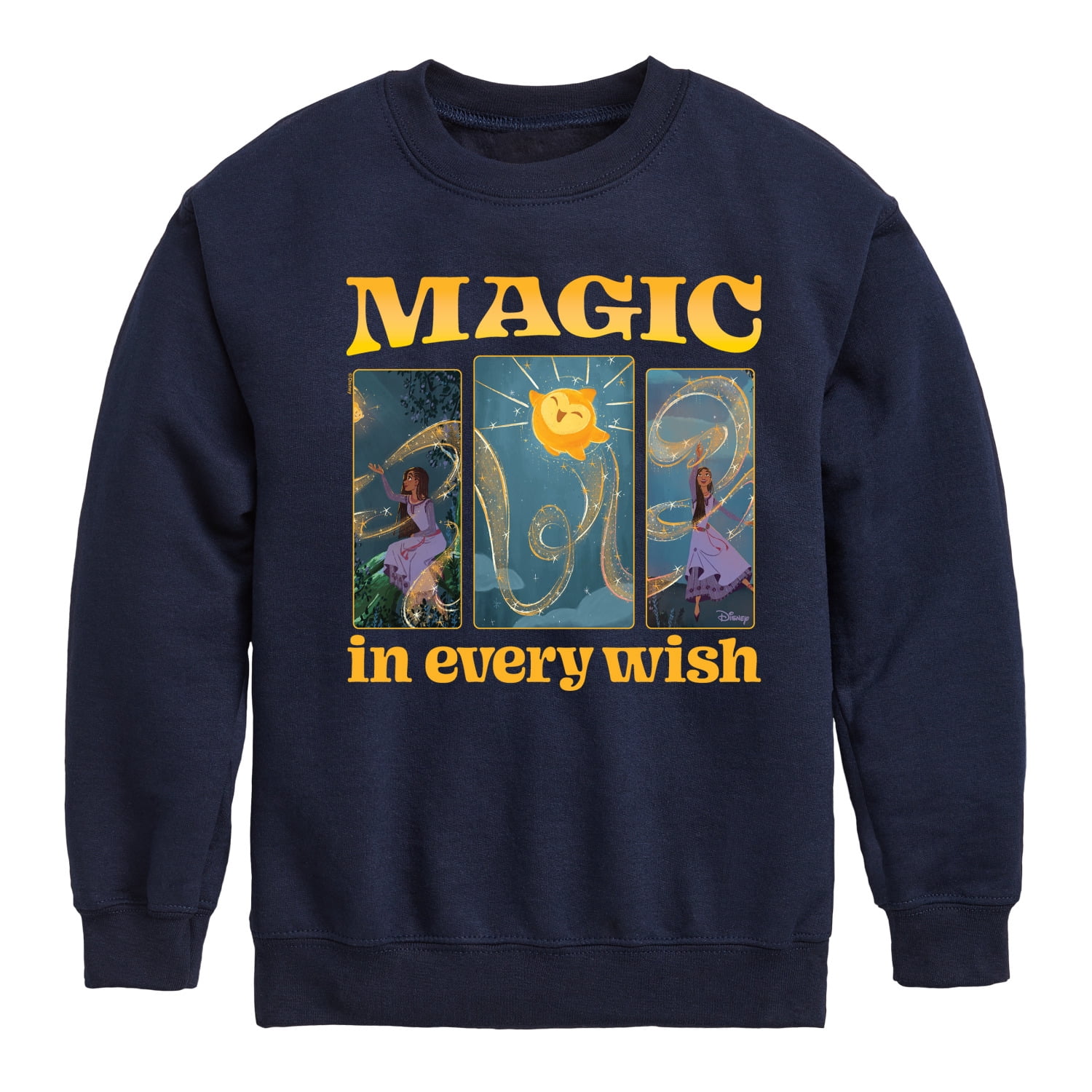 Disney Wish - Magic In Every Wish - Toddler & Youth Crewneck Fleece ...