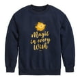 thumbnail image 1 of Disney Wish - Magic In Every Wish - Toddler & Youth Crewneck Fleece Sweatshirt, 1 of 5