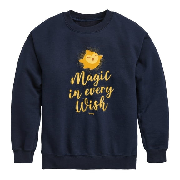Disney Wish - Magic In Every Wish - Toddler & Youth Crewneck Fleece Sweatshirt
