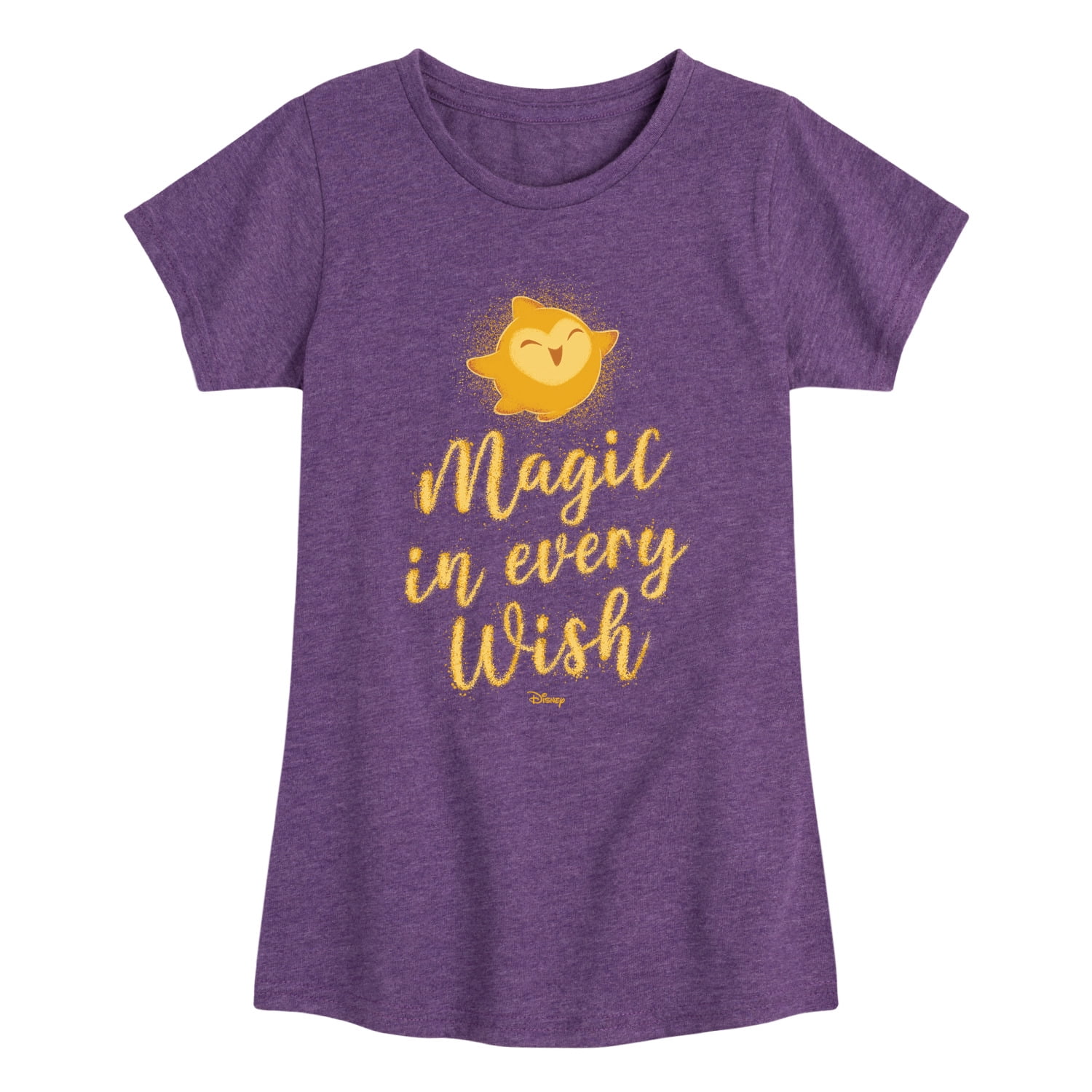 Disney Wish - Magic In Every Wish - Toddler & Youth Girls Short Sleeve ...