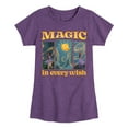 thumbnail image 1 of Disney Wish - Magic In Every Wish - Toddler & Youth Girls Short Sleeve Graphic T-Shirt, 1 of 5