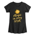 thumbnail image 1 of Disney Wish - Magic In Every Wish - Toddler & Youth Girls Short Sleeve Graphic T-Shirt, 1 of 5