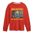 thumbnail image 1 of Disney Wish - Magic In Every Wish - Toddler & Youth Long Sleeve Graphic T-Shirt, 1 of 5