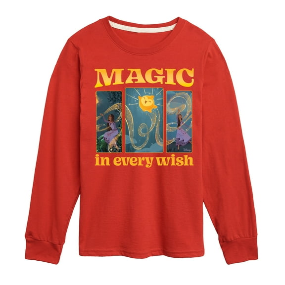 Disney Wish - Magic In Every Wish - Toddler & Youth Long Sleeve Graphic T-Shirt