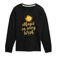 thumbnail image 1 of Disney Wish - Magic In Every Wish - Toddler & Youth Long Sleeve Graphic T-Shirt, 1 of 5