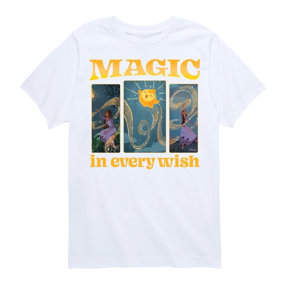 Disney Wish - Magic In Every Wish - Toddler & Youth Short Sleeve Graphic T-Shirt