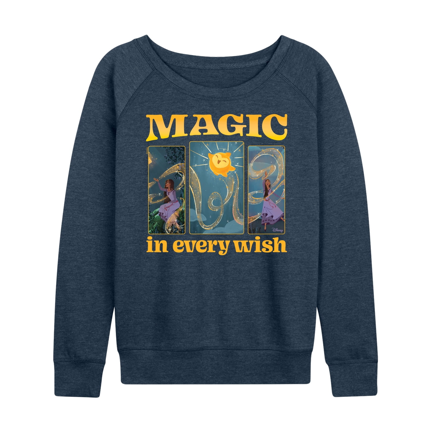 Disney Wish - Magic In Every Wish - Women's Lightweight French Terry ...