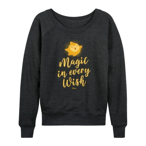 Disney Wish - Magic In Every Wish - Women's Lightweight French Terry Long Sleeve Shirt