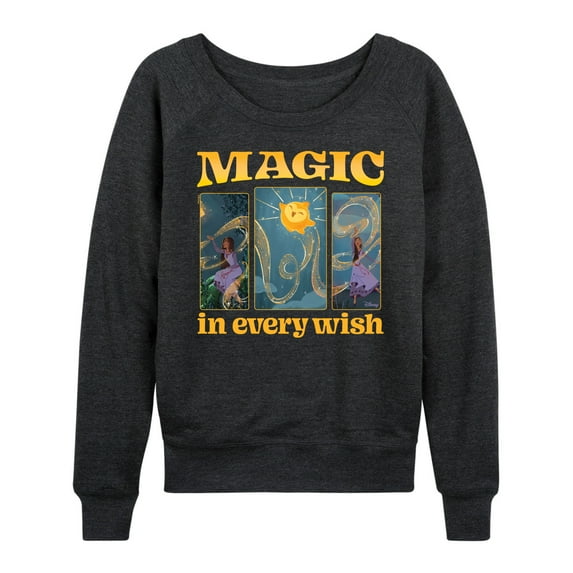 Disney Wish - Magic In Every Wish - Women's Lightweight French Terry Long Sleeve Shirt
