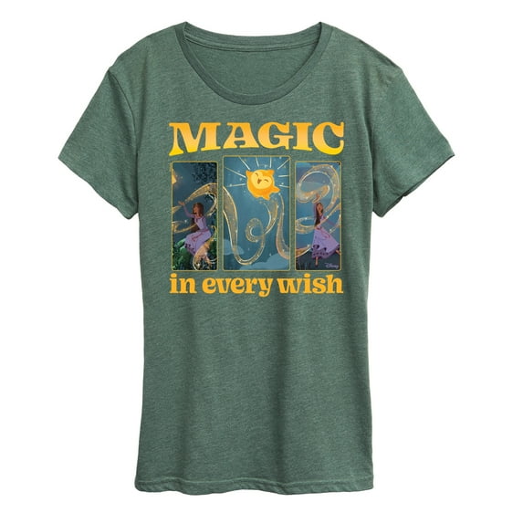 Disney Wish - Magic In Every Wish - Women's Short Sleeve Graphic T-Shirt