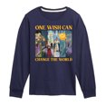thumbnail image 1 of Disney Wish - One Wish Can Change The World - Toddler & Youth Long Sleeve Graphic T-Shirt, 1 of 5