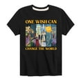 thumbnail image 1 of Disney Wish - One Wish Can Change The World - Toddler & Youth Short Sleeve Graphic T-Shirt, 1 of 5