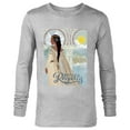 thumbnail image 1 of Disney Wish Queen Amaya Rosas Royalty - Long Sleeve T-Shirt for Men - Customized-Athletic Heather, 1 of 5