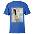 thumbnail image 1 of Disney Wish Queen Amaya Rosas Royalty - Short Sleeve T-Shirt for Kids - Customized-Royal, 1 of 5